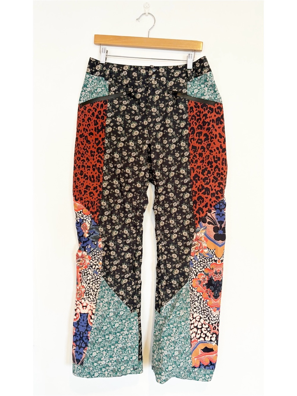 Free People || FP Movement Pray For Powder Ski Pants Patchwork Floral Medium